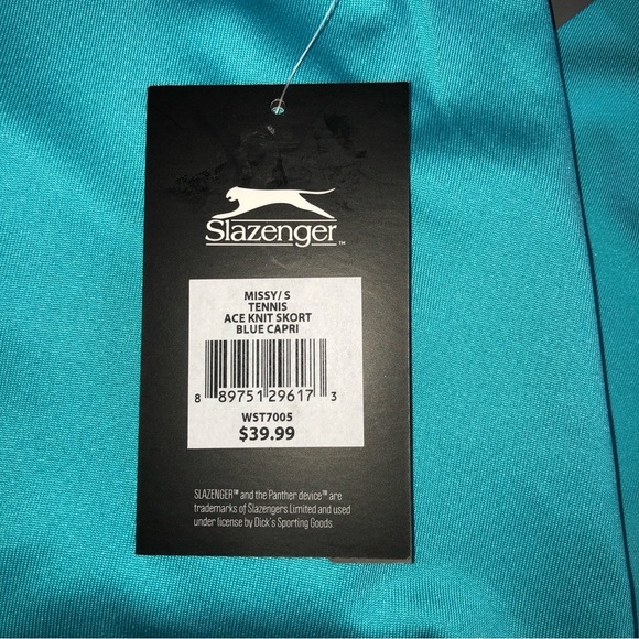 NWT Slazenger Tennis Missy Small Hydro-Dri Technology Ace Knit Skort and Tank - Picture 7 of 10